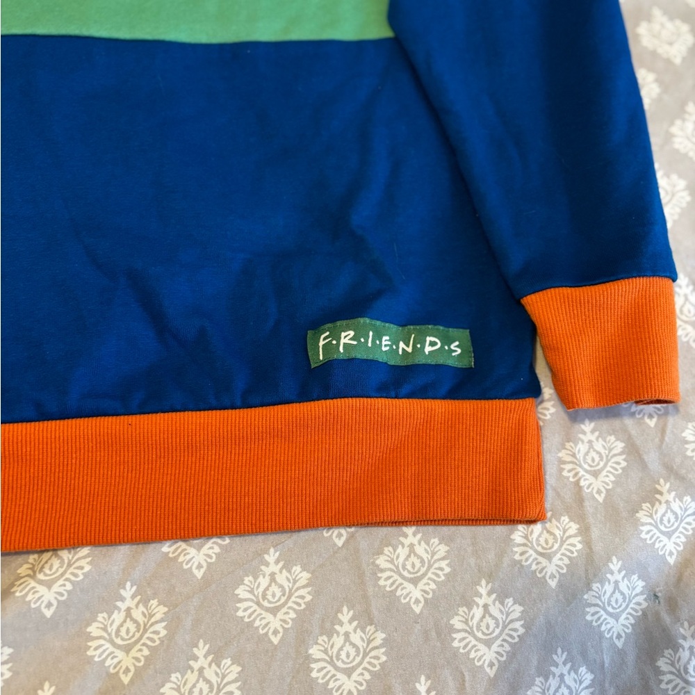FRIENDS tv show “The Routine” Colorful Crew Neck Sweatshirt Women’s 2XL - Picture 4 of 9